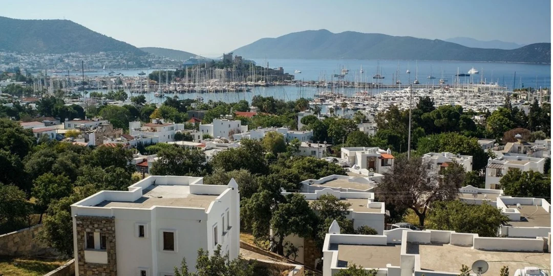 Bodrum real estate areas with coastal villas, hillside homes, and lifestyle-driven property locations